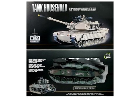 Czołg R/C 1:16 Zdalnie Sterowany Na Kulki Zielony Czołg R/C 1:16 Zdalnie Sterowany Na Kulki Zielony