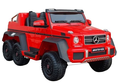 Pojazd Na Akumulator Mercedes 6x45W Czerwony Pojazd Na Akumulator Mercedes 6x45W Czerwony