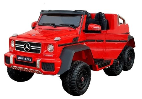 Pojazd Na Akumulator Mercedes 6x45W Czerwony Pojazd Na Akumulator Mercedes 6x45W Czerwony