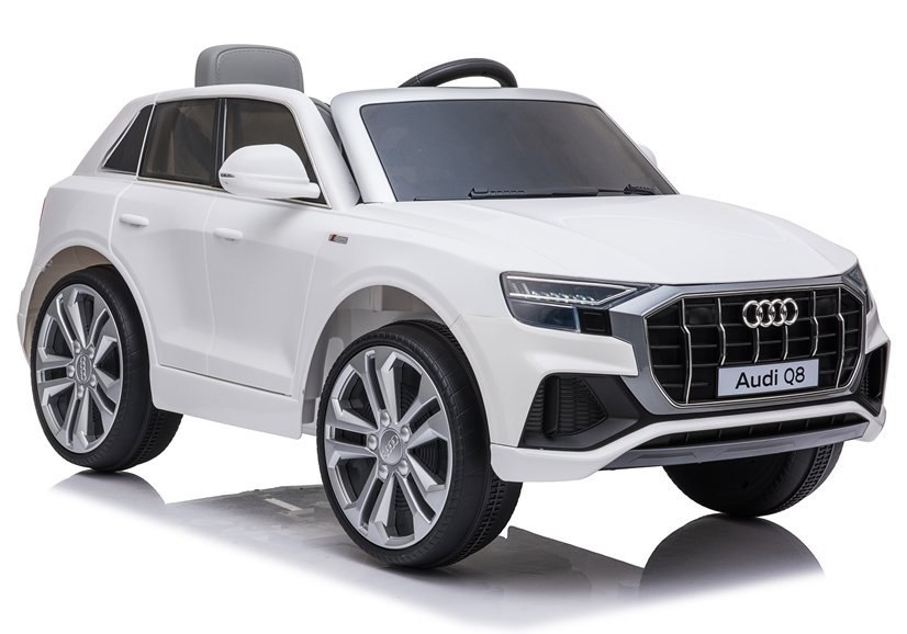 Auto na Akumulator Audi Q8 JJ2066 Biały Auto na Akumulator Audi Q8 JJ2066 Biały