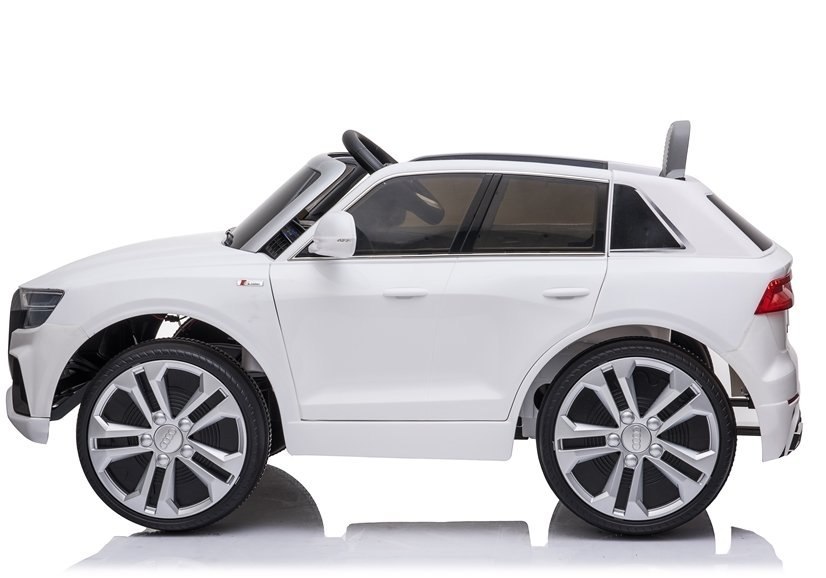 Auto na Akumulator Audi Q8 JJ2066 Biały Auto na Akumulator Audi Q8 JJ2066 Biały