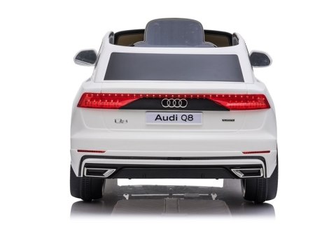 Auto na Akumulator Audi Q8 JJ2066 Biały Auto na Akumulator Audi Q8 JJ2066 Biały