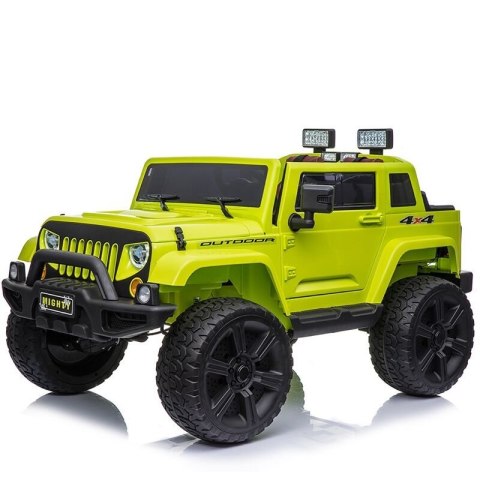 Auto na Akumulator Jeep HL1668 4x4 Zielony Auto na Akumulator Jeep HL1668 4x4 Zielony