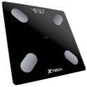 Inteligentna waga łazienkowa bluetooth czarna Inteligentna waga łazienkowa bluetooth czarna