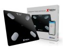 Inteligentna waga łazienkowa bluetooth czarna Inteligentna waga łazienkowa bluetooth czarna