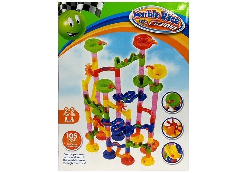 Tor Wyścigowy dla Kulek Gra Marble Race Tor Wyścigowy dla Kulek Gra Marble Race