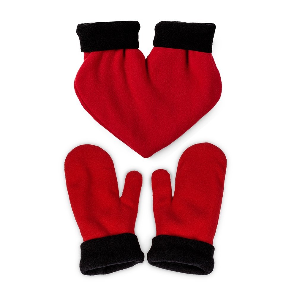 Zakochane rękawiczki dla pary - Czerwone serce