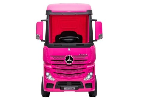 Auto na Akumulator Mercedes Actros Różowy Auto na Akumulator Mercedes Actros Różowy