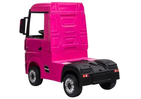 Auto na Akumulator Mercedes Actros Różowy Auto na Akumulator Mercedes Actros Różowy