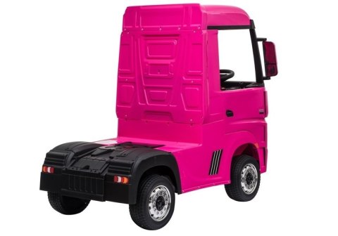 Auto na Akumulator Mercedes Actros Różowy Auto na Akumulator Mercedes Actros Różowy