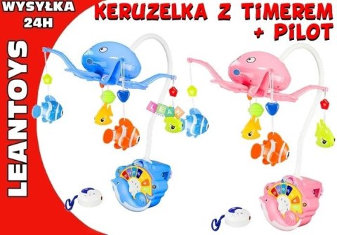 Duża karuzelka z projektorem ośmiornica + pilot Duża karuzelka z projektorem ośmiornica + pilot