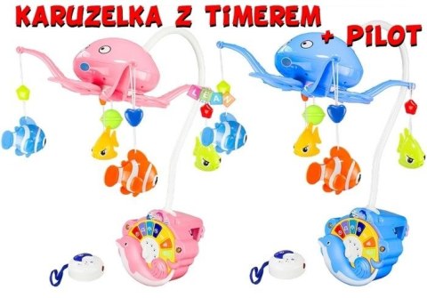 Duża karuzelka z projektorem ośmiornica + pilot Duża karuzelka z projektorem ośmiornica + pilot