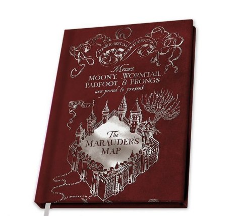 HARRY POTTER - Notes Mapa Huncwotów HARRY POTTER - Notes Mapa Huncwotów