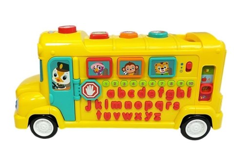 Interaktywny Autobus Hola Nauka Liter i Cyfr Interaktywny Autobus Hola Nauka Liter i Cyfr