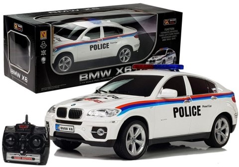 Auto Zdalnie Sterowane BMW X6 Policja R/C Auto Zdalnie Sterowane BMW X6 Policja R/C