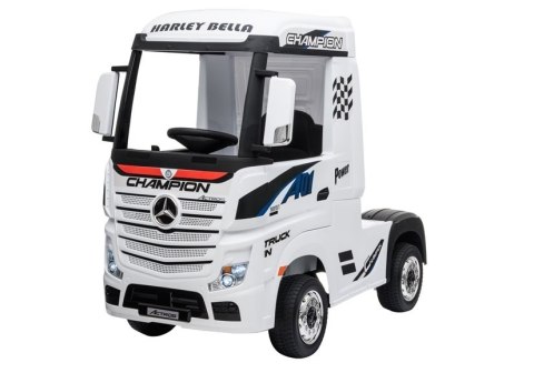 Auto na Akumulator Mercedes Actros Biały MP4 Auto na Akumulator Mercedes Actros Biały MP4