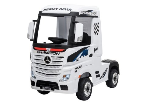 Auto na Akumulator Mercedes Actros Biały MP4 Auto na Akumulator Mercedes Actros Biały MP4