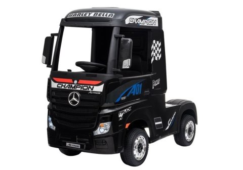 Auto na Akumulator Mercedes Actros Czarny Lakierowany MP4 Auto na Akumulator Mercedes Actros Czarny Lakierowany MP4
