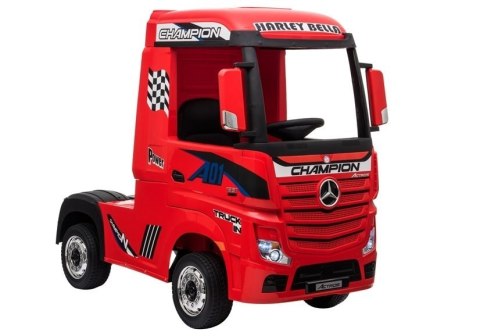Auto na Akumulator Mercedes Actros Czerwony MP4 Auto na Akumulator Mercedes Actros Czerwony MP4