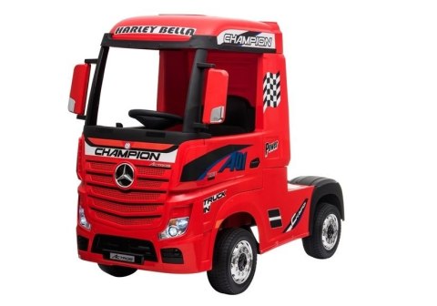 Auto na Akumulator Mercedes Actros Czerwony MP4 Auto na Akumulator Mercedes Actros Czerwony MP4