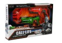 Pistolet Laserowy z maską na Baterie 2 szt Pistolet Laserowy z maską na Baterie 2 szt