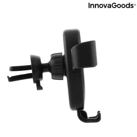 Uchwyt na Telefon do Samochodu z Ładowarką Indukcyjną Grawitacyjny InnovaGoods Uchwyt na Telefon do Samochodu z Ładowarką Indukcyjną Grawitacyjny InnovaGoods