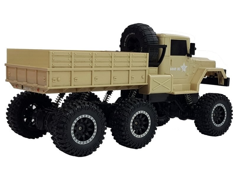 Ciężarówka Wojskowa Zdalnie Sterowana R/C 1:12 6x6 Ciężarówka Wojskowa Zdalnie Sterowana R/C 1:12 6x6