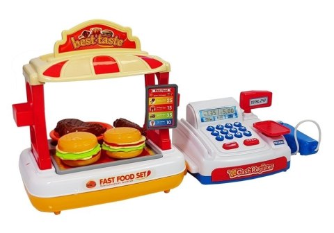Kasa Fiskalna z Fast Foodami Stragan + Akcesoria Kasa Fiskalna z Fast Foodami Stragan + Akcesoria
