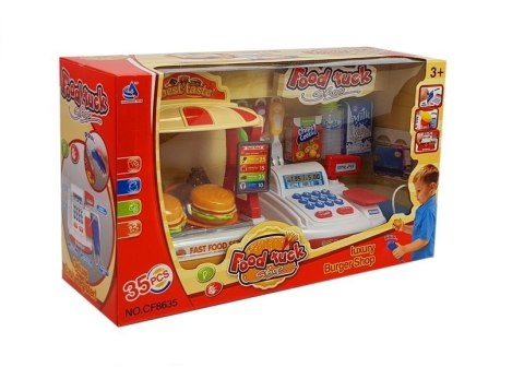 Kasa Fiskalna z Fast Foodami Stragan + Akcesoria Kasa Fiskalna z Fast Foodami Stragan + Akcesoria