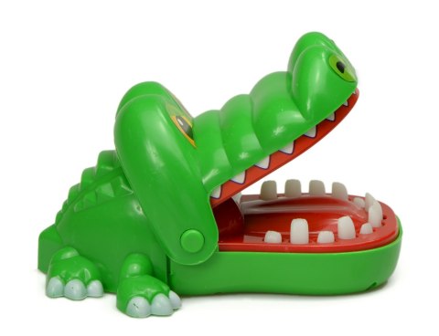 Krokodyl u dentysty - gra zręcznościowa Krokodyl u dentysty - gra zręcznościowa