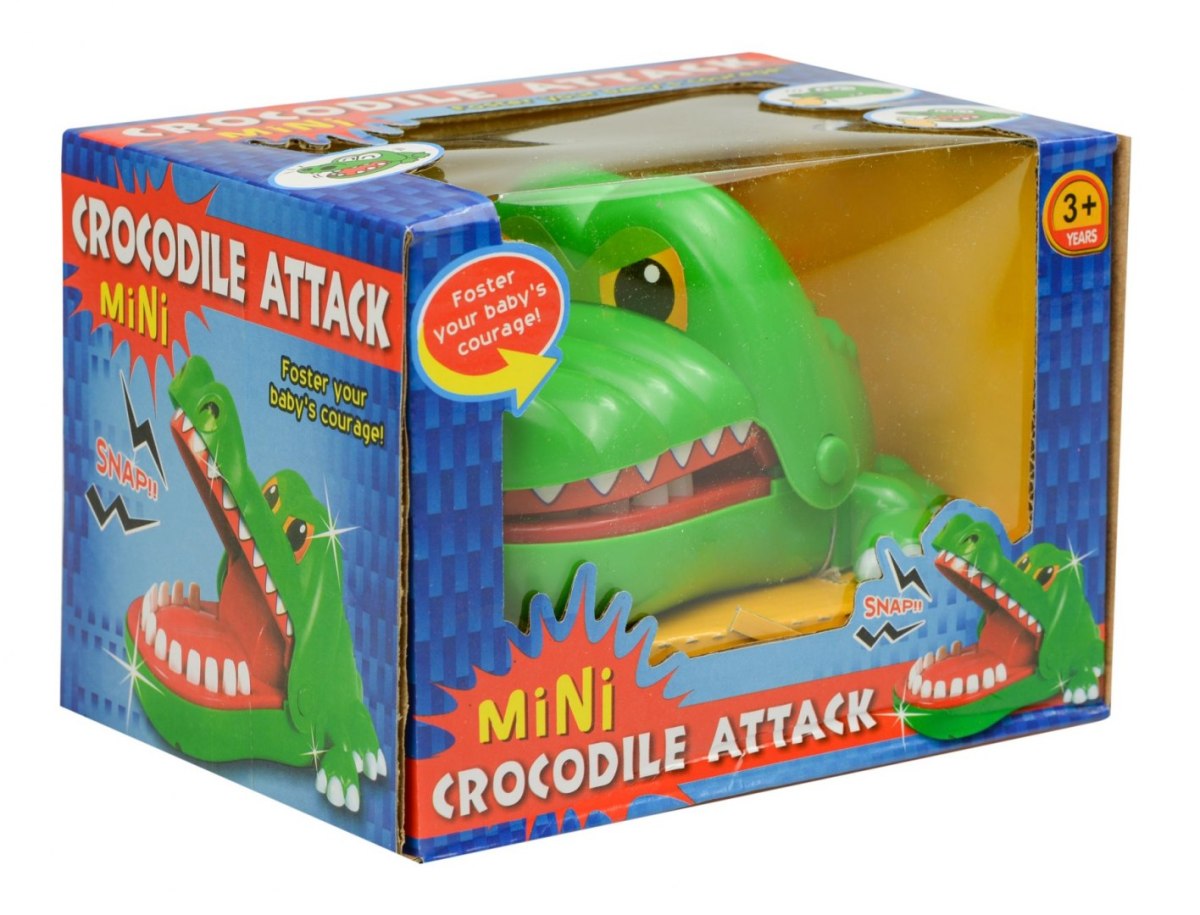 Krokodyl u dentysty - gra zręcznościowa Krokodyl u dentysty - gra zręcznościowa