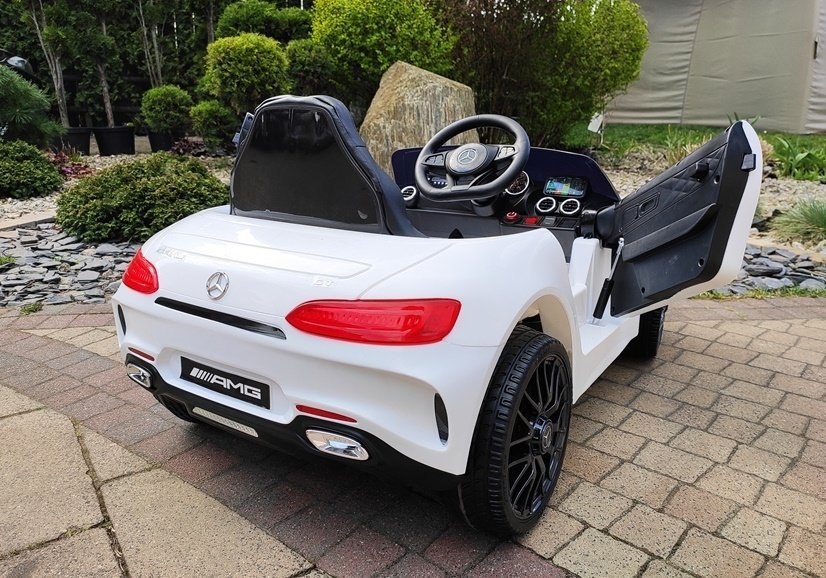 Auto Na Akumulator Mercedes AMG GT R Biały Auto Na Akumulator Mercedes AMG GT R Biały