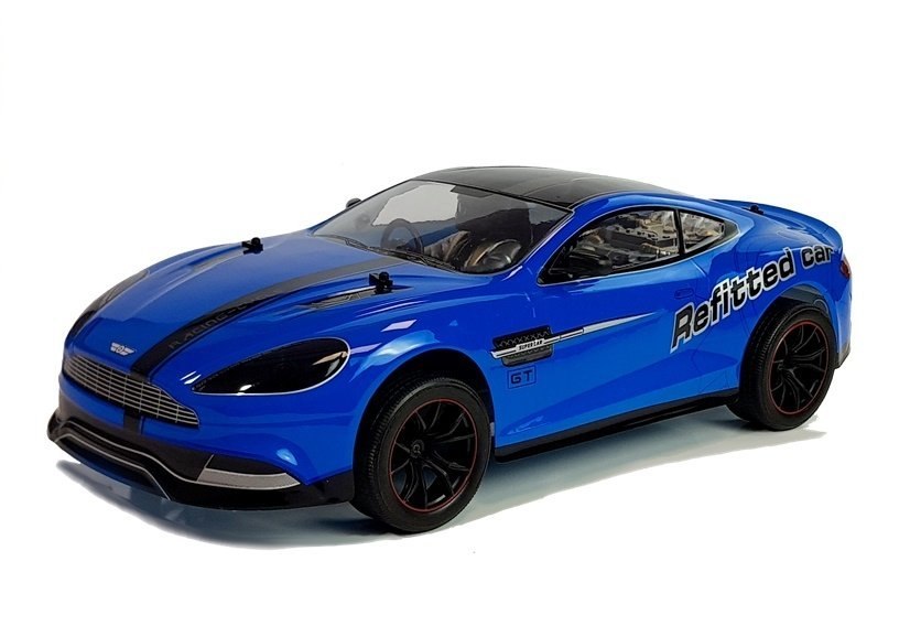 Auto Sportowe Zdalnie Sterowane 1:10 Niebieskie Auto Sportowe Zdalnie Sterowane 1:10 Niebieskie