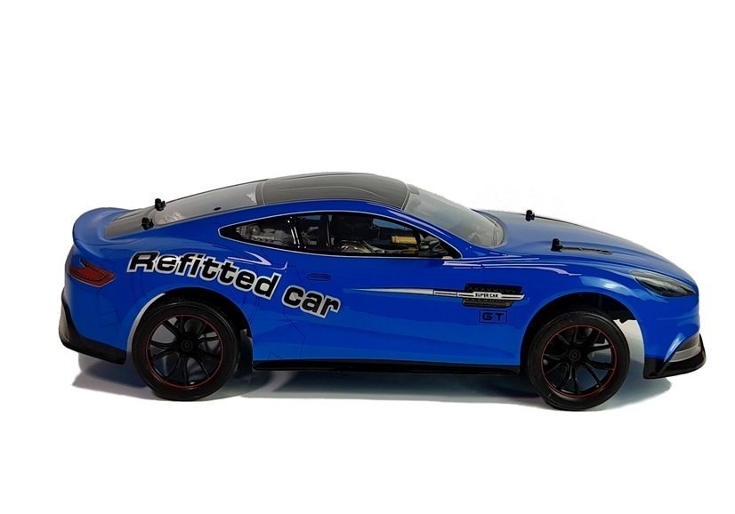 Auto Sportowe Zdalnie Sterowane 1:10 Niebieskie Auto Sportowe Zdalnie Sterowane 1:10 Niebieskie