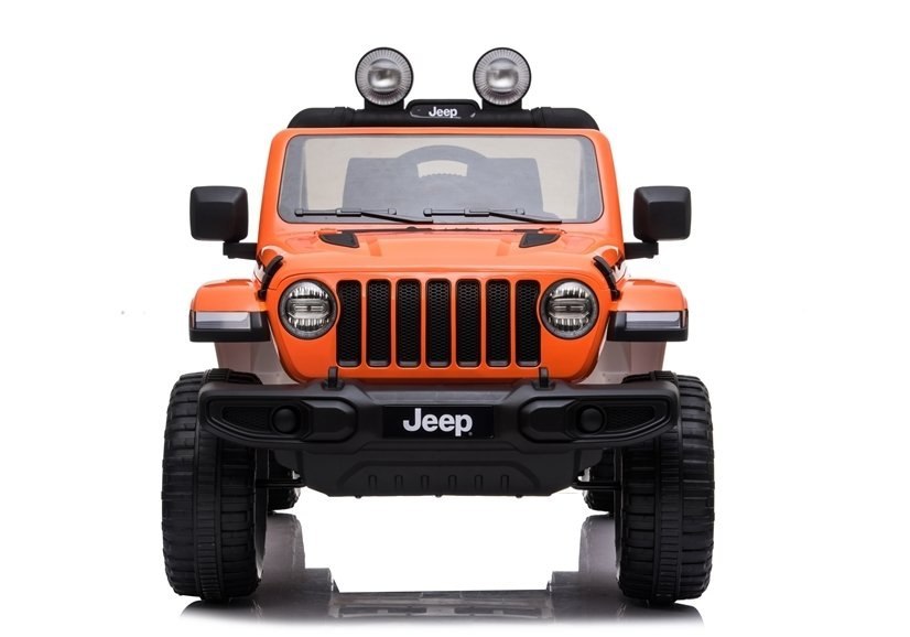 Auto na Akumulator Jeep Wrangler Rubicon Pomarańcz Auto na Akumulator Jeep Wrangler Rubicon Pomarańcz
