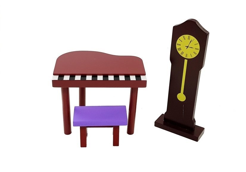 Duży Domek dla lalek Drewniany Villa Daria 123 cm Duży Domek dla lalek Drewniany Villa Daria 123 cm