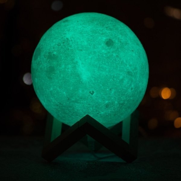 Lampka led nocna księżyc - 16 kolorów