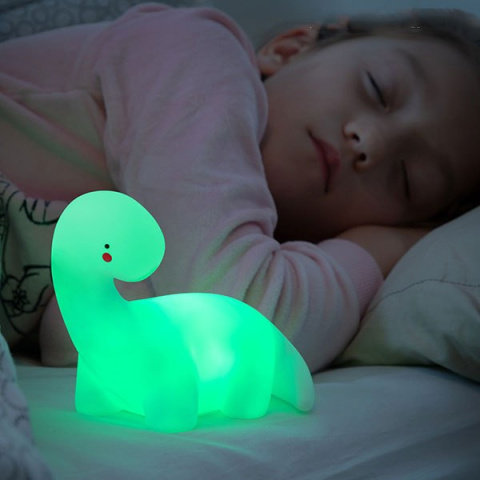 Lampka Nocna Dinozaur LED Wielokolorowa