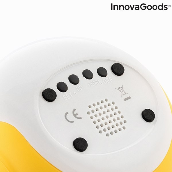 Lampka Nocna LED z Budzikiem Kurczak Lampka Nocna LED z Budzikiem Kurczak
