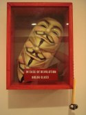 Maska V jak Vendetta - Anonymous, Guy Fawkes - BIAŁA