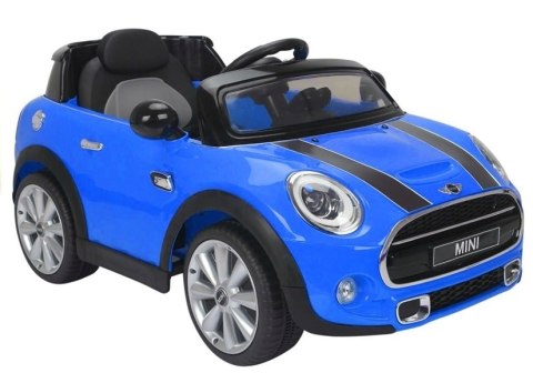 Auto na akumulator MINI S Niebieskie Auto na akumulator MINI S Niebieskie