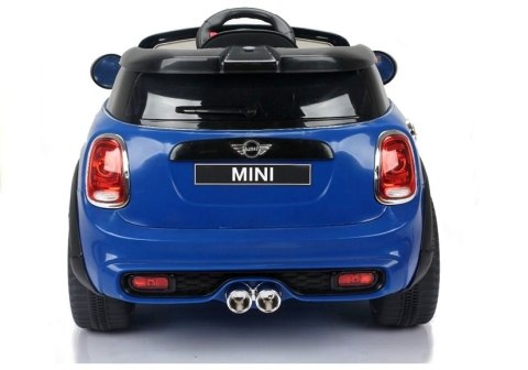 Auto na akumulator MINI S Niebieskie Auto na akumulator MINI S Niebieskie