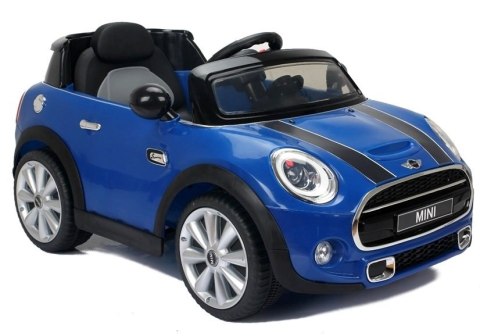 Auto na akumulator MINI S Niebieskie Auto na akumulator MINI S Niebieskie