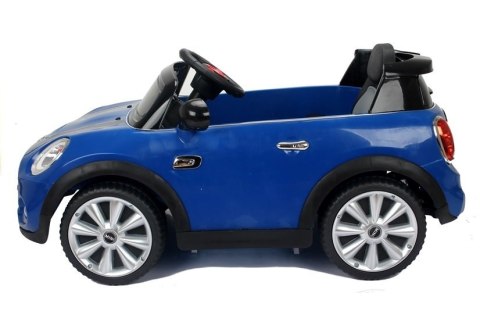 Auto na akumulator MINI S Niebieskie Auto na akumulator MINI S Niebieskie
