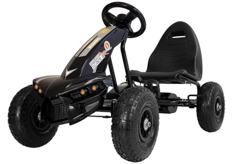 Gokart na Pedały A-18 Czarny Gokart na Pedały A-18 Czarny