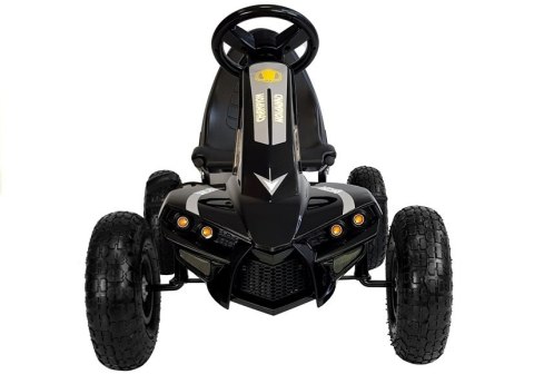 Gokart na Pedały A-18 Czarny Gokart na Pedały A-18 Czarny