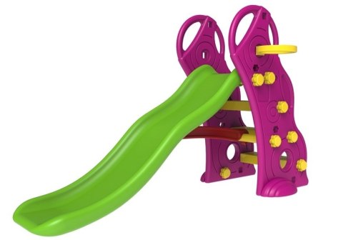 Zjeżdżalnia Plastikowa Z Drabinką Fioletowa Zjeżdżalnia Plastikowa Z Drabinką Fioletowa
