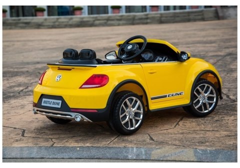 Auto Na Akumulator Volkswagen Beetle Dune Żółty Auto Na Akumulator Volkswagen Beetle Dune Żółty