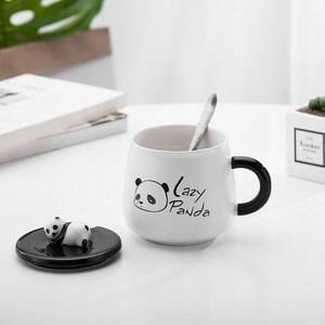 Kubek Panda z łyżeczką - LAZY PANDA Kubek Panda z łyżeczką - LAZY PANDA