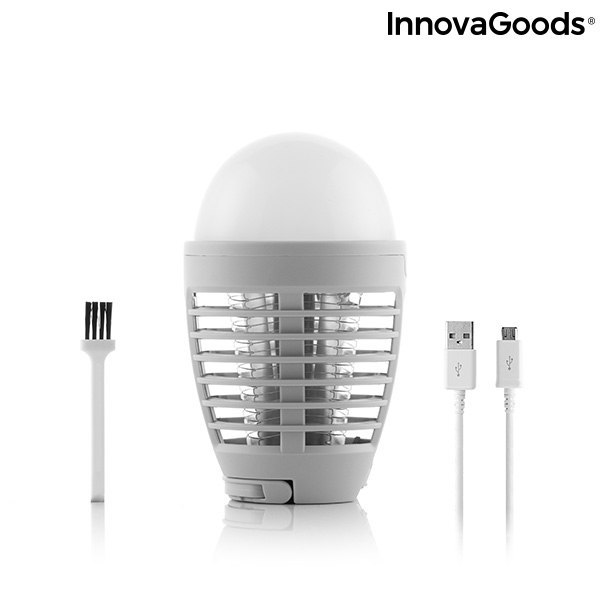 Lampa owadobójcza UV na Komary Akumulatorowa LED 2 w 1 Lampa owadobójcza UV na Komary Akumulatorowa LED 2 w 1